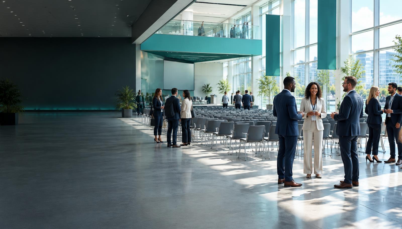 Illustrative conference venue